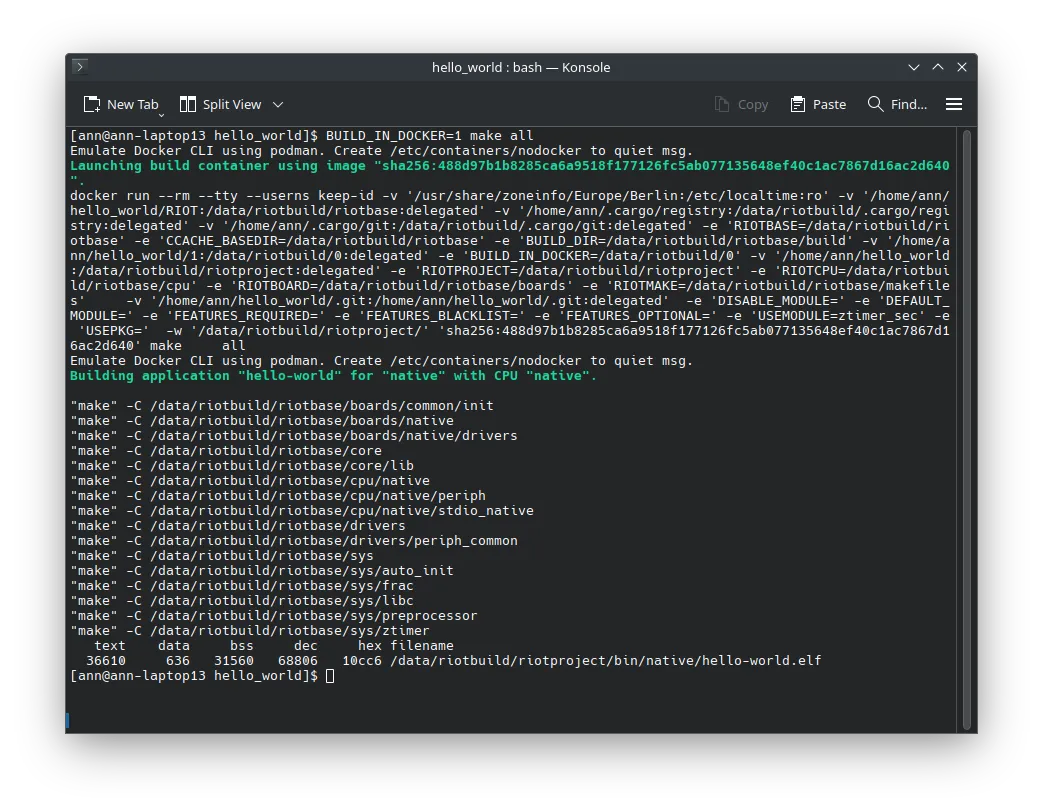 Building the program